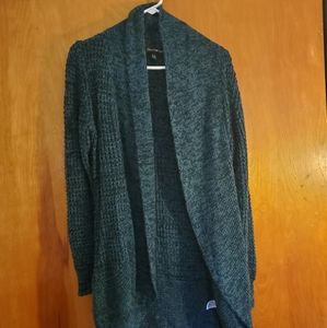 Derek Heart sweater throw over